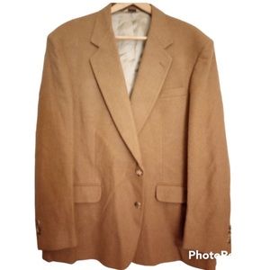 Brown Tan Vintage Blazer Coat